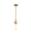 Kristy 1-lt ceiling light distressed gold 15.2 cm Elstead Lighting Kristy 1-lt ceiling light distressed gold 15.2 cm
