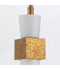 Kristy 1-lt ceiling light distressed gold 15.2 cm Elstead Lighting Kristy 1-lt ceiling light distressed gold 15.2 cm