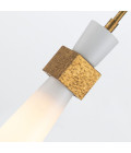 Kristy 1-lt ceiling light distressed gold 15.2 cm Elstead Lighting Kristy 1-lt ceiling light distressed gold 15.2 cm