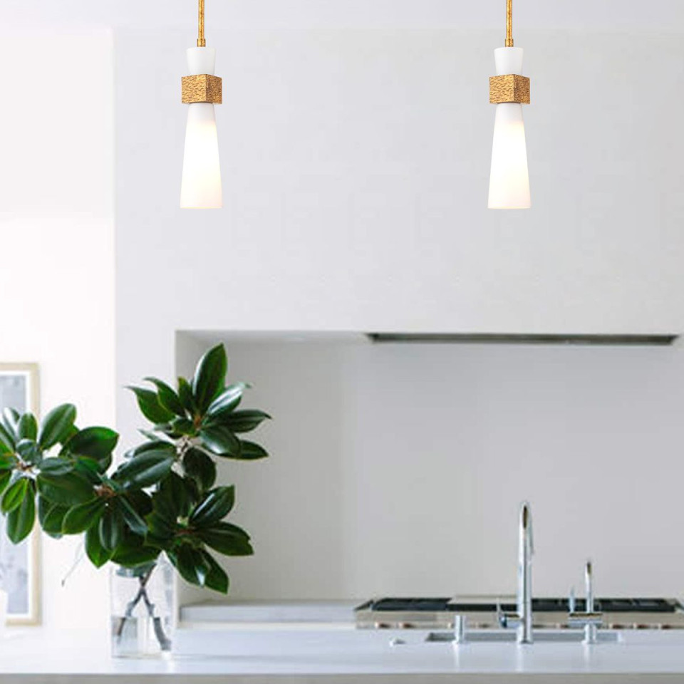 Kristy 1-lt ceiling light distressed gold 15.2 cm Elstead Lighting Kristy 1-lt ceiling light distressed gold 15.2 cm