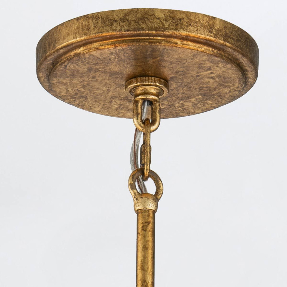 Kristy 4-ljus ljuskrona guld 83,8 cm Elstead Lighting Kristy 4-ljus ljuskrona guld 83,8 cm