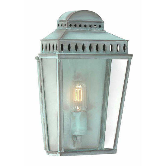 Mansion House 1-lt utomhus vägglampa verdigris 37,5 cm IP44 Mansion House 1-lt utomhus vägglampa verdigris 37,5 cm IP44