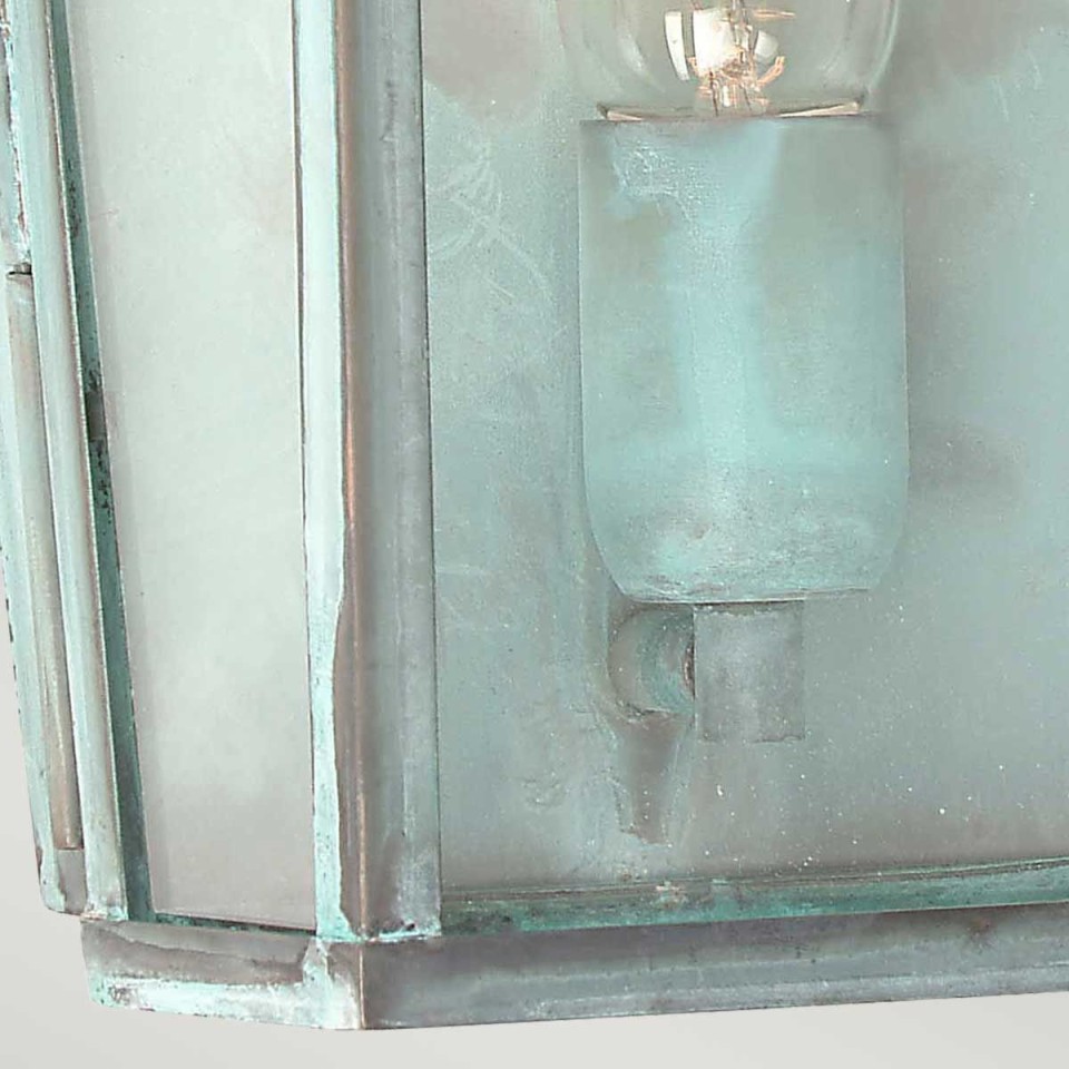 Mansion House 1-lt utomhus vägglampa verdigris 37,5 cm IP44