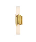 Marvelle 2-ljus vägglampa åldrad mässing 55,9 cm Elstead Lighting Marvelle 2-ljus vägglampa åldrad mässing 55,9 cm