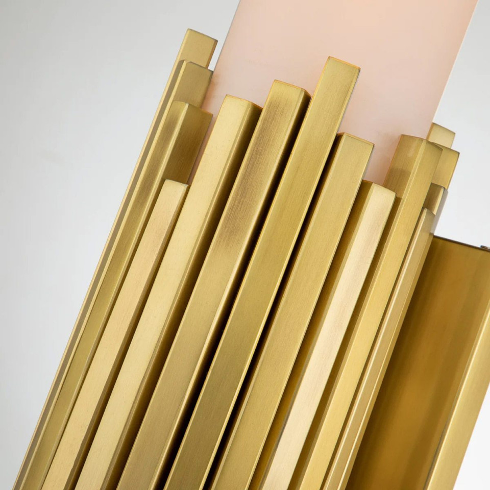 Marvelle 2-ljus vägglampa åldrad mässing 55,9 cm Elstead Lighting Marvelle 2-ljus vägglampa åldrad mässing 55,9 cm