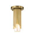 Marvelle 1-ljus mini plafond åldrad mässing 14 cm Elstead Lighting Marvelle 1-ljus mini plafond åldrad mässing 14 cm