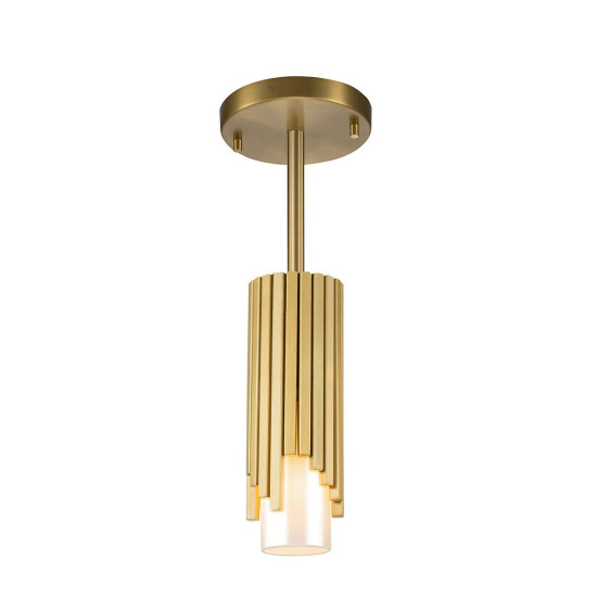 Marvelle 1-ljus mini plafond åldrad mässing 14 cm Marvelle 1-ljus mini plafond åldrad mässing 14 cm