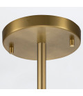 Marvelle 1-ljus mini plafond åldrad mässing 14 cm Elstead Lighting Marvelle 1-ljus mini plafond åldrad mässing 14 cm