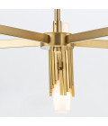 Marvelle 10-ljus ljuskrona åldrad mässing 106,7 cm Elstead Lighting Marvelle 10-ljus ljuskrona åldrad mässing 106,7 cm