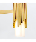 Marvelle 6-ljus ljuskrona åldrad mässing 66 cm Elstead Lighting Marvelle 6-ljus ljuskrona åldrad mässing 66 cm