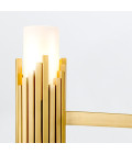 Marvelle 6-ljus ljuskrona åldrad mässing 66 cm Elstead Lighting Marvelle 6-ljus ljuskrona åldrad mässing 66 cm