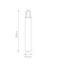 Paignton utomhus pollare ljus rostfritt stål 70 cm IP55