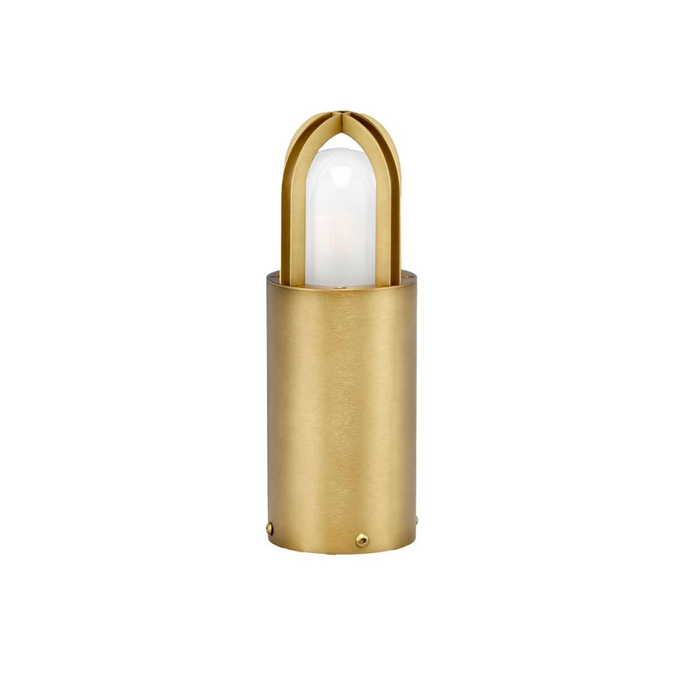 Paignton utomhus mini pollare  borstad mässing 30 cm IP55 Elstead Lighting Paignton utomhus mini pollare  borstad mässing 30 cm IP55