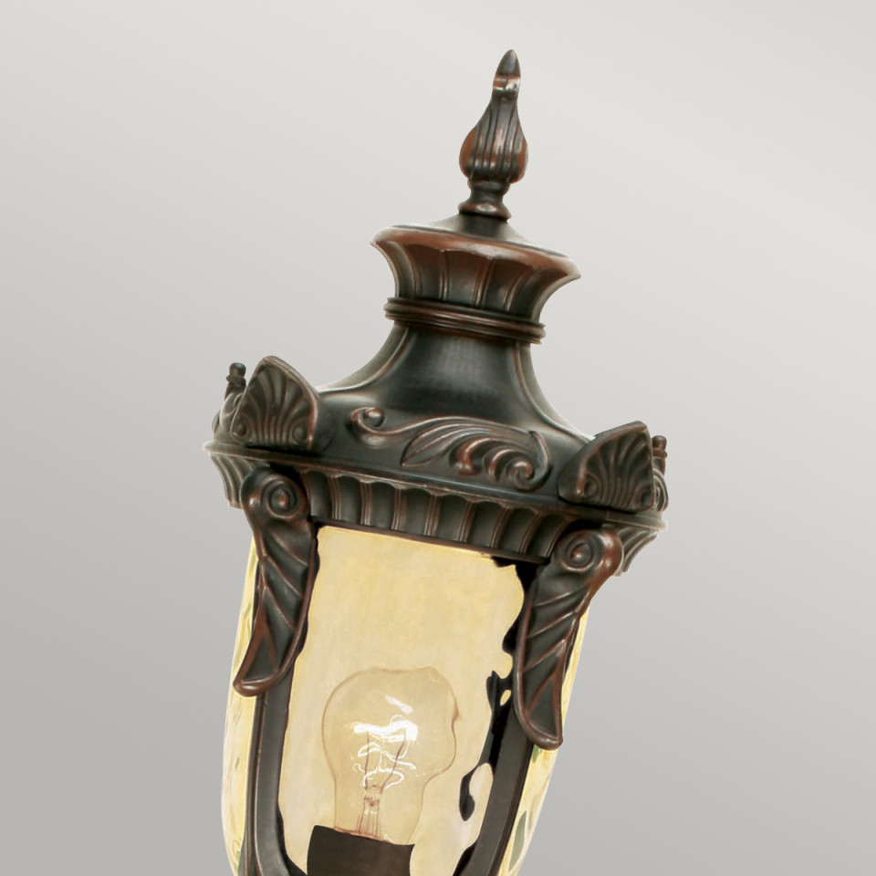 Philadelphia 1-Lt Medium Outdoor Pillar Light Old Bronze 116.5cm Elstead Lighting Philadelphia 1-Lt Medium Outdoor Pillar Light Old Bronze 116.5cm