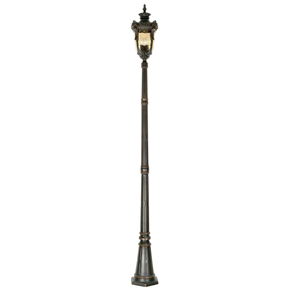 Philadelphia 3-Lt Outdoor Lamp Post Old Bronze 237cm Elstead Lighting Philadelphia 3-Lt Outdoor Lamp Post Old Bronze 237cm