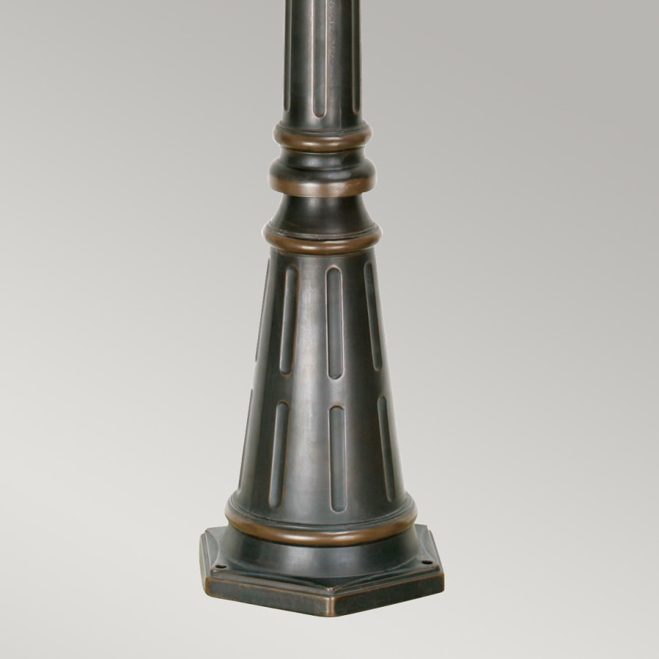 Philadelphia 3-Lt Outdoor Lamp Post Old Bronze 237cm Elstead Lighting Philadelphia 3-Lt Outdoor Lamp Post Old Bronze 237cm