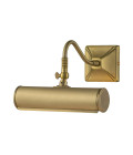 Picture Light 1-ljus tavelbeysning borstad mässing 19 cm Elstead Lighting Picture Light 1-ljus tavelbeysning borstad mässing 19 cm