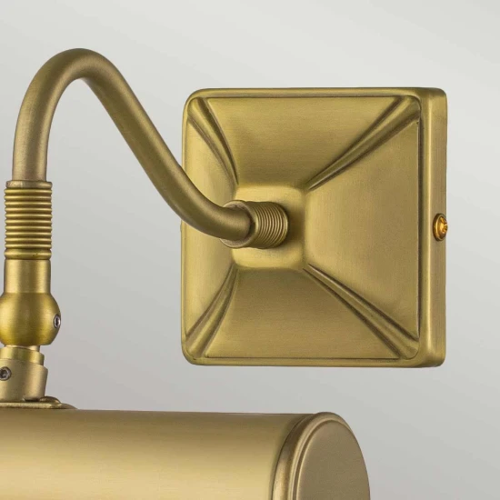 Picture Light 1-lt small brushed brass 19 cm