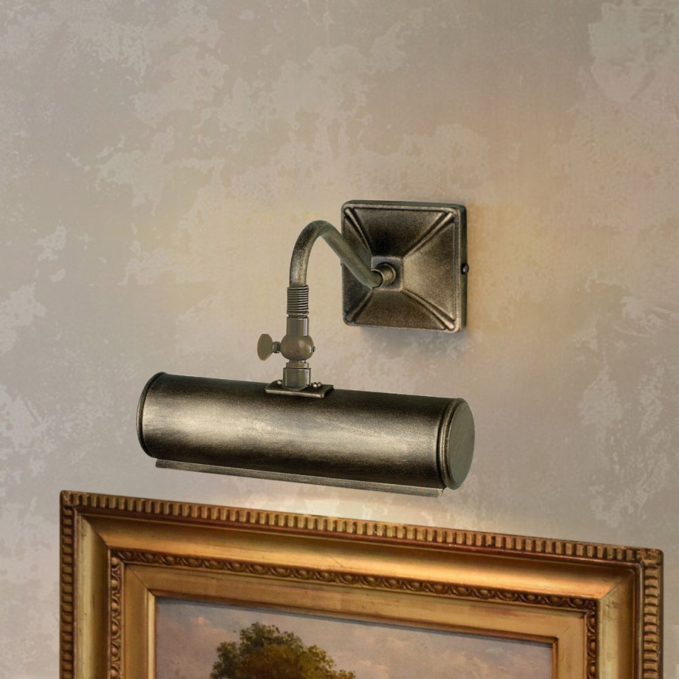 Picture Light 1-ljus tavelbeysning svart/guld 19 cm Elstead Lighting Picture Light 1-ljus tavelbeysning svart/guld 19 cm