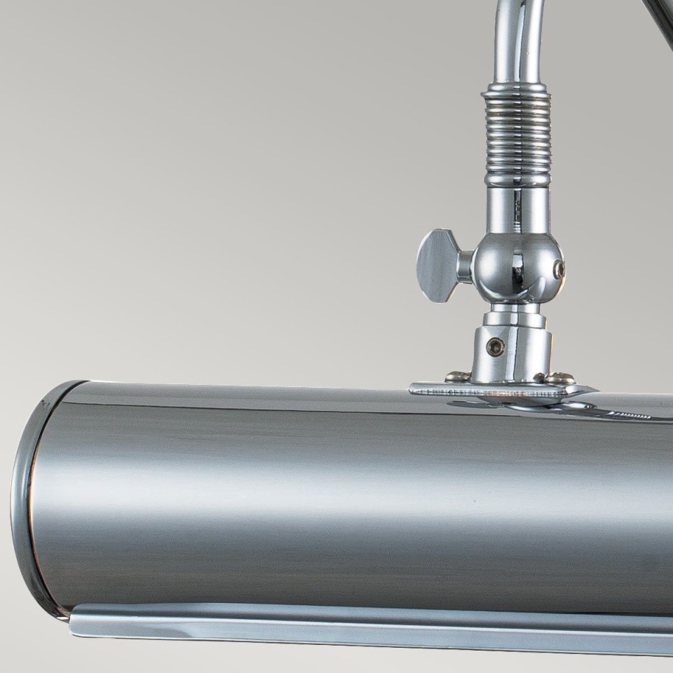 Picture Light 1-ljus tavelbeysning polerad krom 19 cm Elstead Lighting Picture Light 1-ljus tavelbeysning polerad krom 19 cm