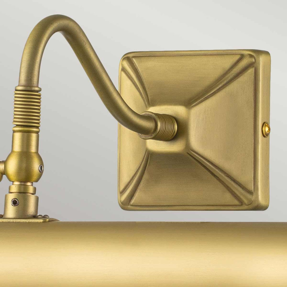 Picture Light 2-ljus tavelbeysning borstad mässing 36 cm Elstead Lighting Picture Light 2-ljus tavelbeysning borstad mässing 36 cm