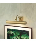 Picture Light 2-ljus tavelbeysning borstad mässing 36 cm