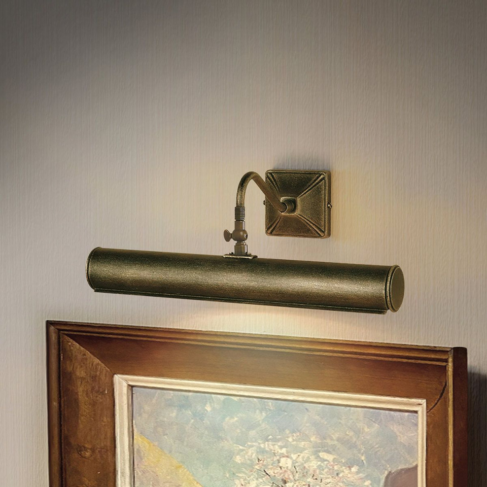 Picture Light 2-ljus tavelbeysning svart/guld 36 cm Elstead Lighting Picture Light 2-ljus tavelbeysning svart/guld 36 cm