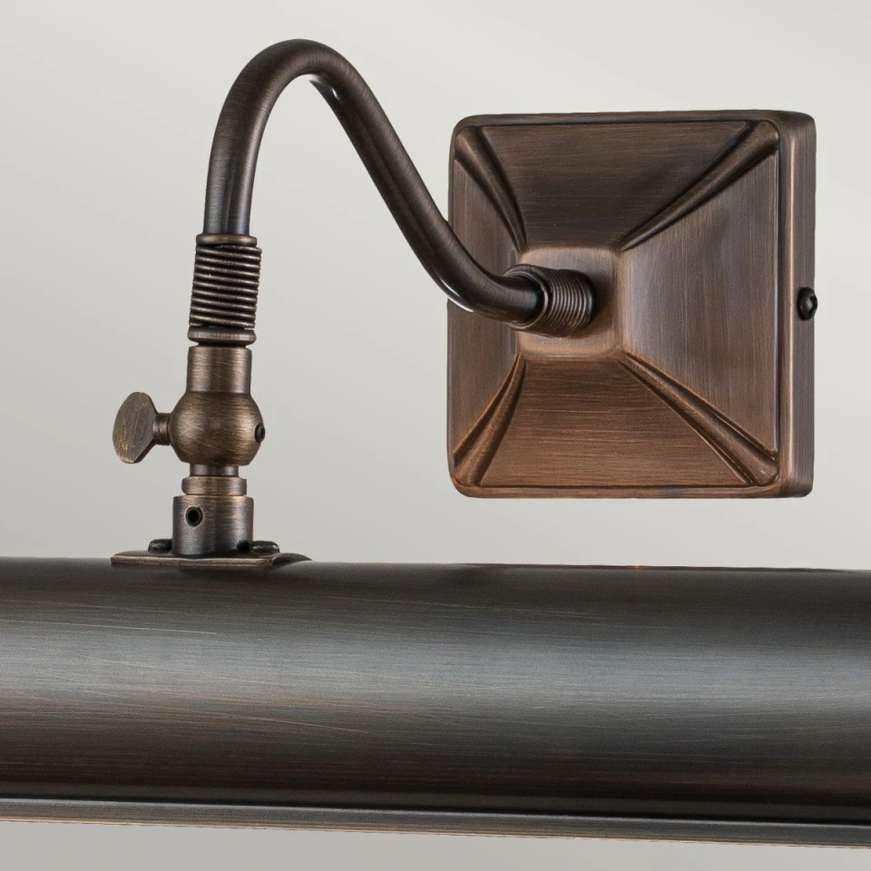 Picture Light 2-ljus tavelbeysning mörk brons 36 cm