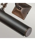 Picture Light 2-ljus tavelbeysning mörk brons 36 cm