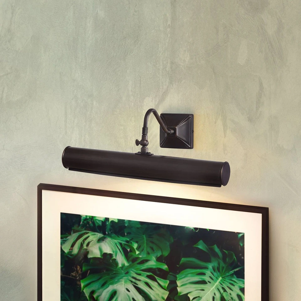 Picture Light 2-ljus tavelbeysning mörk brons 36 cm