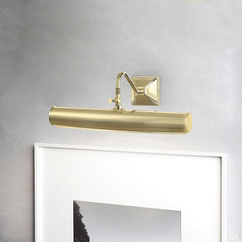 Picture Light 2-ljus tavelbeysning polerad mässing 36 cm