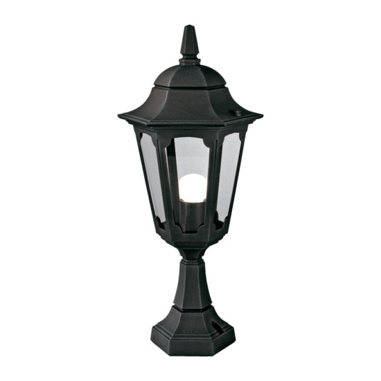 Parish 1-Lt Outdoor Pedestal Light Black 54cm Parish 1-Lt Outdoor Pedestal Light Black 54cm