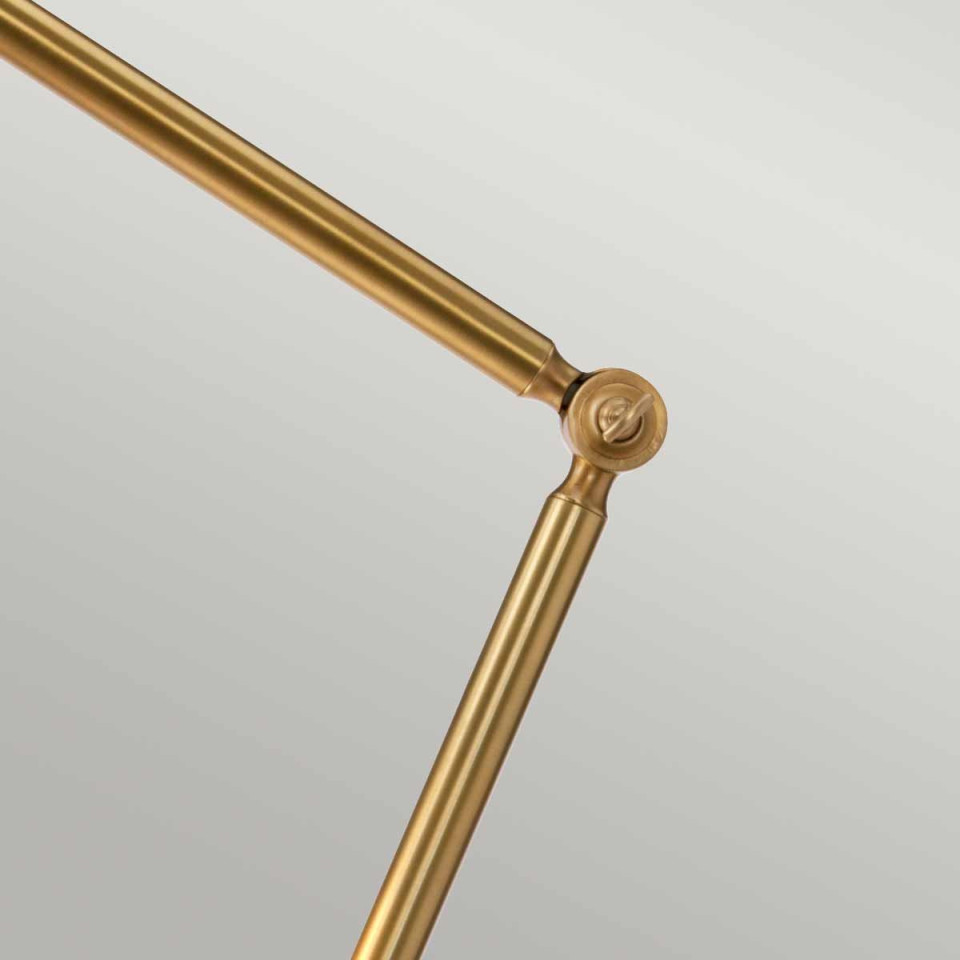 Provence 1-arm Golvlampa åldrad mässing 167.3cm