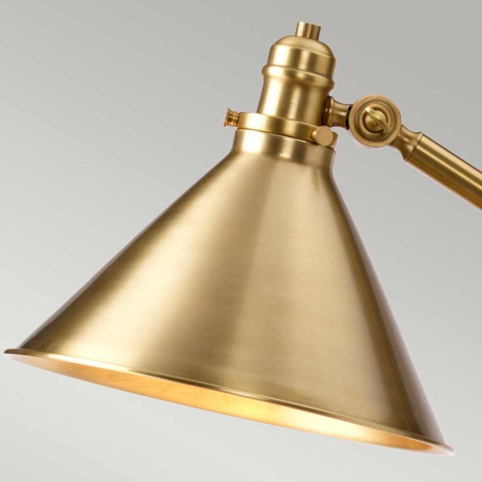 Provence 1-arm Golvlampa åldrad mässing 167.3cm