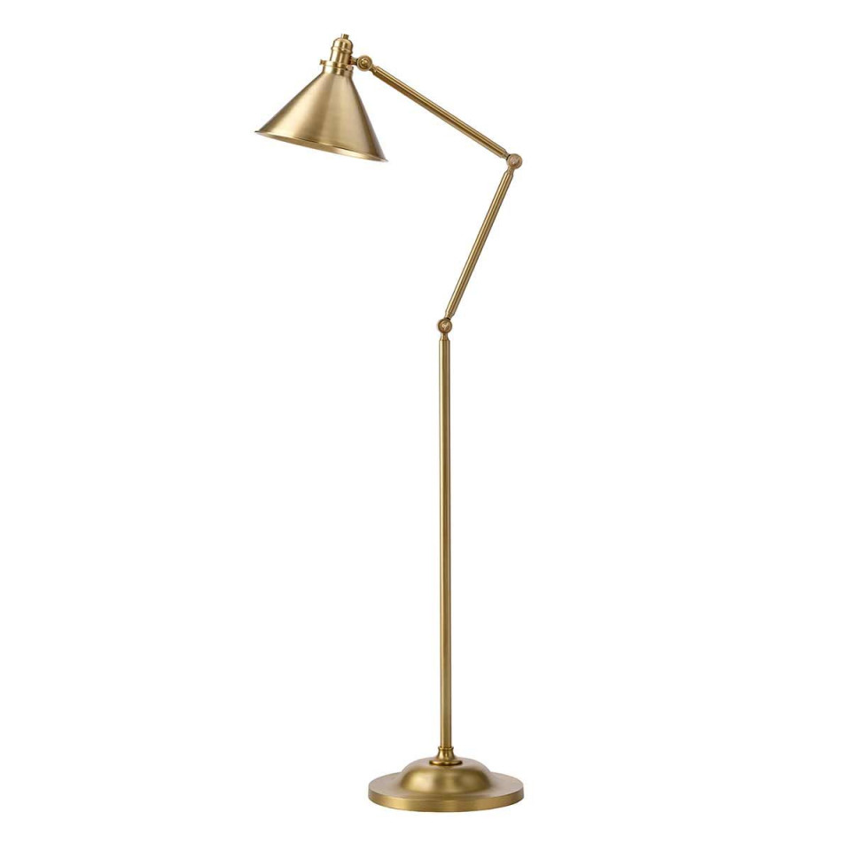 Provence 1-arm Golvlampa åldrad mässing 167.3cm