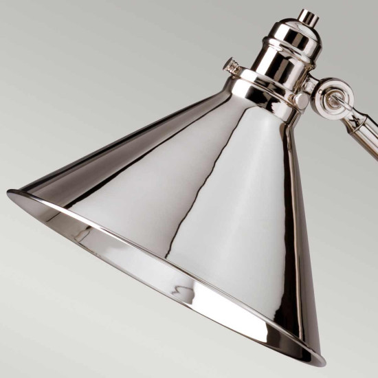 Provence 1-arm Golvlampa Polerad Nickel 167.3cm Provence 1-arm Golvlampa Polerad Nickel 167.3cm