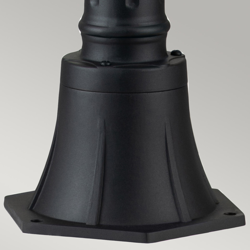 Alford Place 2-Lt Outdoor Pillar Light Museum Black 110.2cm Quintesse Lighting Alford Place 2-Lt Outdoor Pillar Light Museum Black 110.2cm