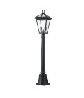 Alford Place 2-Lt Outdoor Pillar Light Museum Black 110.2cm Quintesse Lighting Alford Place 2-Lt Outdoor Pillar Light Museum Black 110.2cm