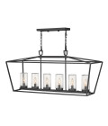 Alford Place 6-Lt Outdoor Ceiling Light Museum Black 101.6cm Quintesse Lighting Alford Place 6-Lt Outdoor Ceiling Light Museum Black 101.6cm