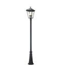 Alford Place 4-Lt Outdoor Lamp Post Museum Black 250cm Quintesse Lighting Alford Place 4-Lt Outdoor Lamp Post Museum Black 250cm