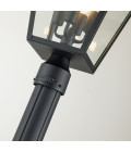 Alford Place 4-Lt Outdoor Lamp Post Museum Black 250cm Quintesse Lighting Alford Place 4-Lt Outdoor Lamp Post Museum Black 250cm