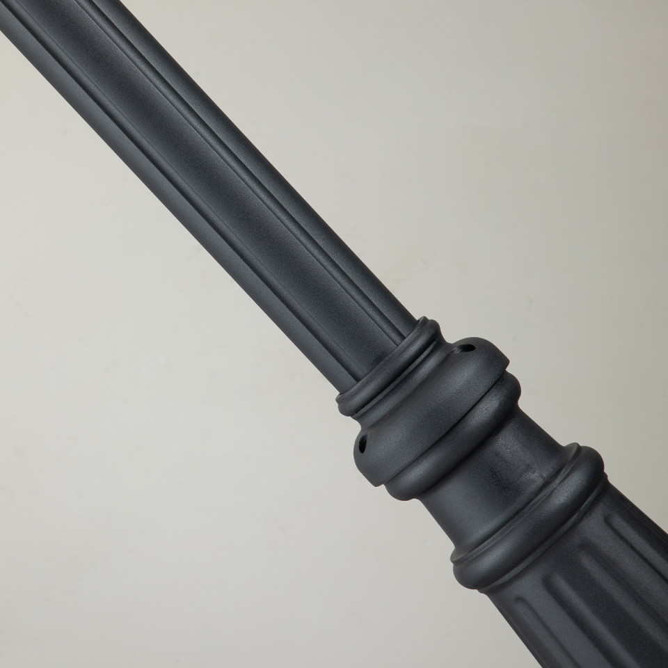Alford Place 4-Lt Outdoor Lamp Post Museum Black 250cm Quintesse Lighting Alford Place 4-Lt Outdoor Lamp Post Museum Black 250cm