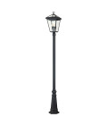 Alford Place 4-Lt Outdoor Lamp Post Museum Black 250cm Quintesse Lighting Alford Place 4-Lt Outdoor Lamp Post Museum Black 250cm