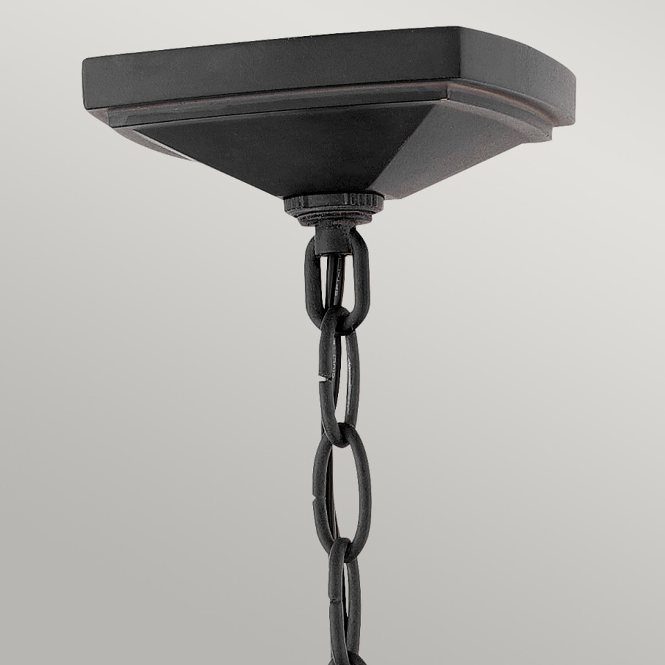 Alford Place 3-lt utomhus taklampa museum svart 30,5cm Quintesse Alford Place 3-lt utomhus taklampa museum svart 30,5cm