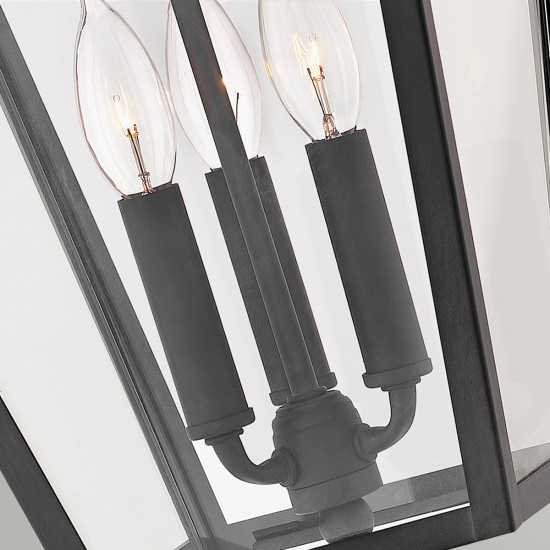 Alford Place 3-Lt Outdoor Ceiling Light Museum Black 30.5cm Alford Place 3-Lt Outdoor Ceiling Light Museum Black 30.5cm