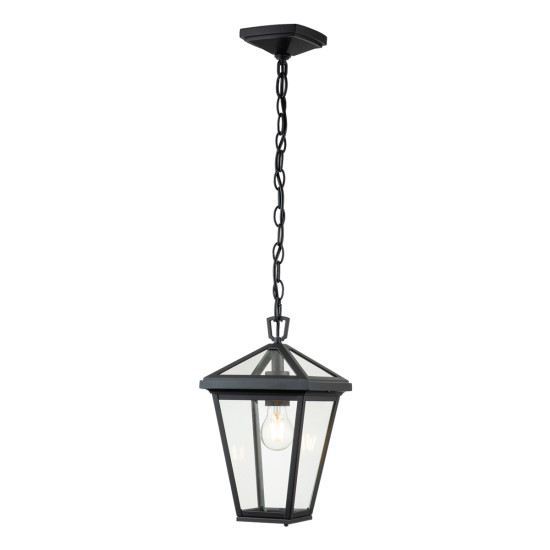 Alford Place 1-lt utomhus taklampa  svart 20,3cm Alford Place 1-lt utomhus taklampa  svart 20,3cm