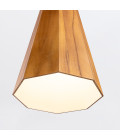Angular taklampa i teakfanér 20 cm Accord Lighting Angular taklampa i teakfanér 20 cm