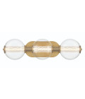 Atomo 3-lt wall light gold 63.1 cm Atomo 3-lt wall light gold 63.1 cm