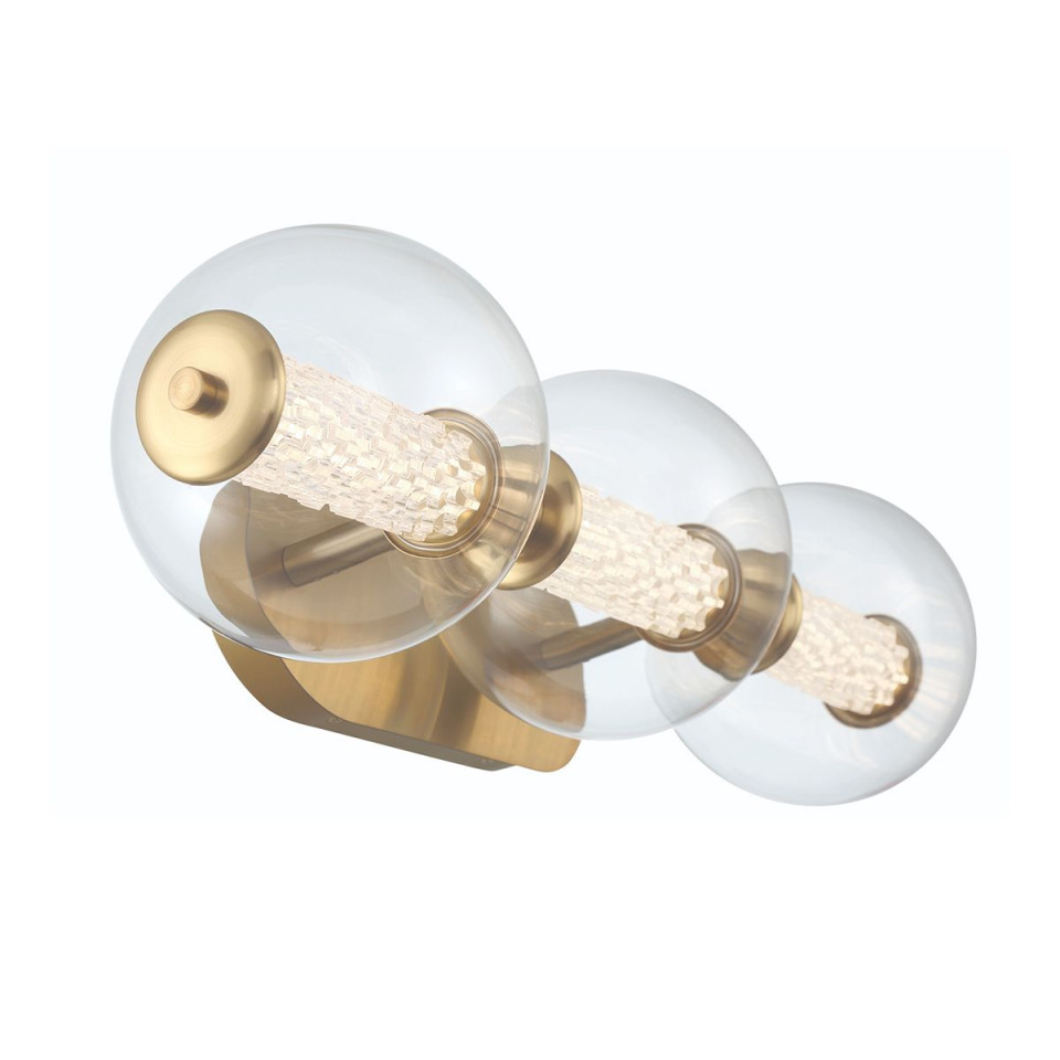 Atomo 3-lt wall light gold 63.1 cm Atomo 3-lt wall light gold 63.1 cm