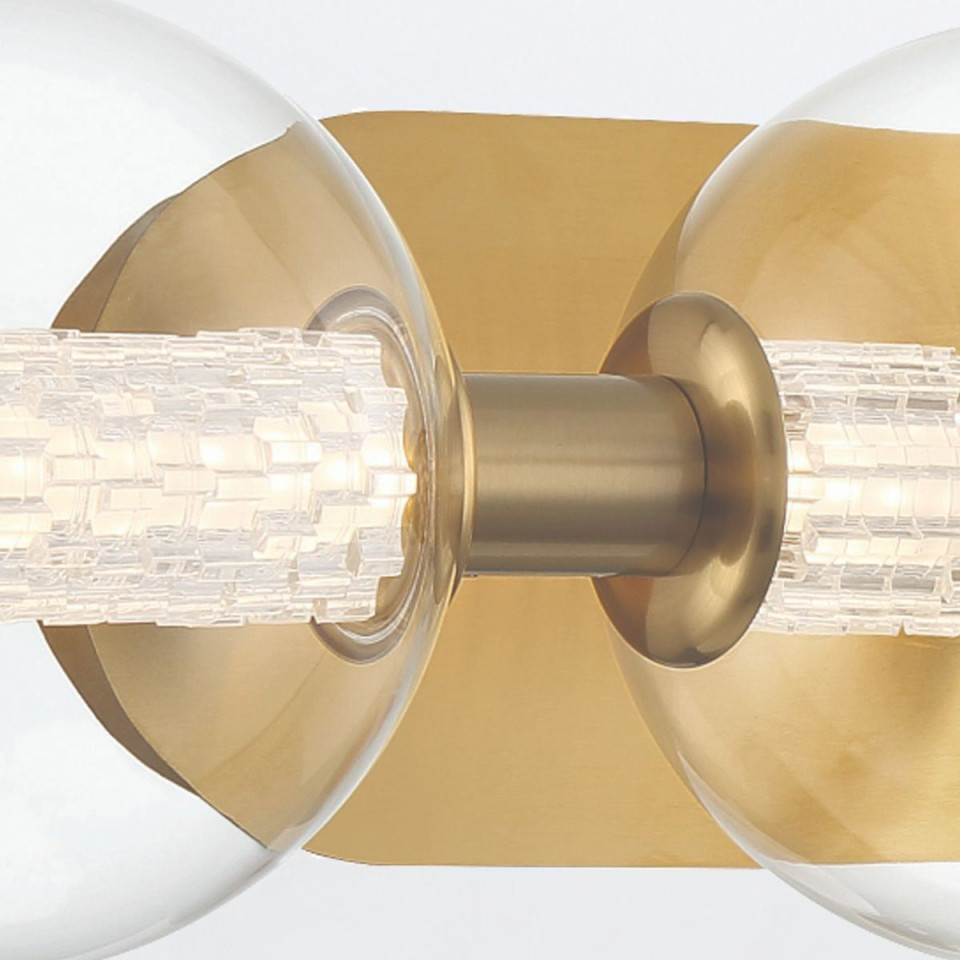 Atomo 3-lt wall light gold 63.1 cm Atomo 3-lt wall light gold 63.1 cm